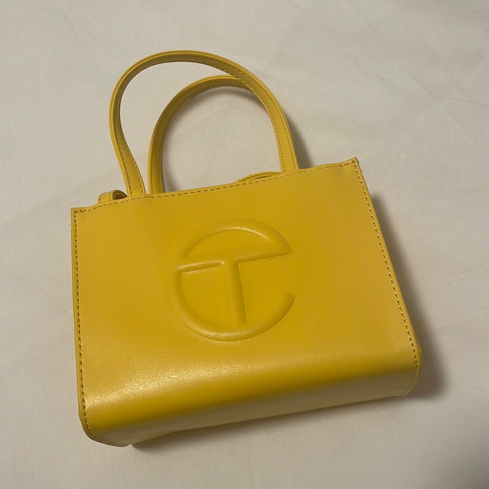 Yellow Telfar Bag (authentic)